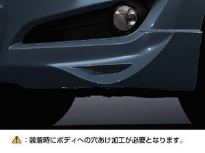 Front corner spoiler (LED nothing)
