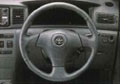 Leather volume steering wheel