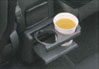 Rear cockpit cup holder