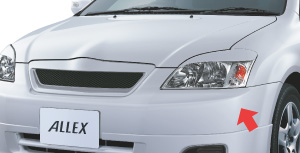 Headlight garnish