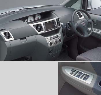 Metal pitch panel (for suitsuchibesu hurontodoa) (for heater control) (for register)