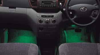Foot lamp (driver's seat + suicide seat)