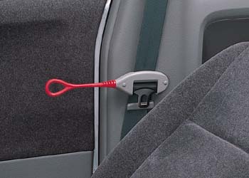 Seat belt support