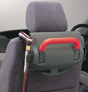 Seat back grip