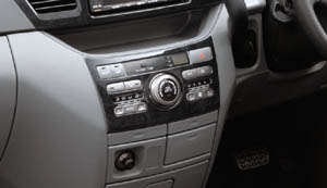 Wood pitch panel (Kurogi eye) (for heater control)