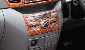 Wood pitch panel (Chaki eye) (for heater control)