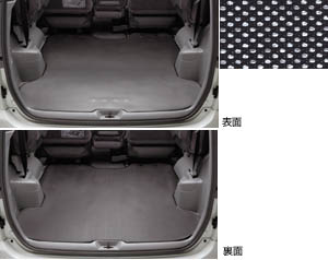 Reversible luggage mat