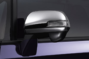 Plating door mirror cover