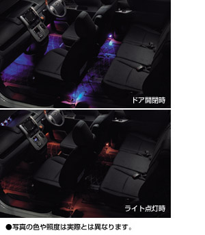 Interior illumination (2 mode types)