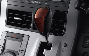 Wood pitch shift knob