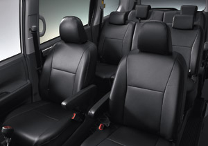 Leather pitch seat cover (fitting type)