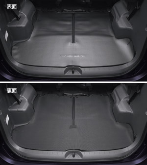 Reversible luggage mat