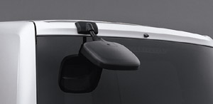Rear under mirror