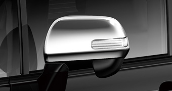 Plating door mirror cover