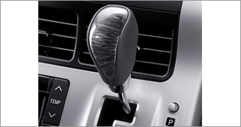 Wood pitch shift knob