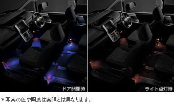 Interior illumination (2 mode types)