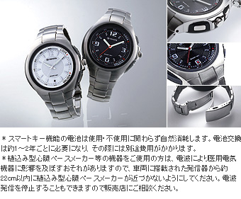 Key integrated watch (D061 (black) /D062 (white))