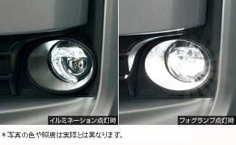 ＬＥＤフォグランプ ＬＥＤフォグランプ(イルミ灯体Ａ/Ｂ/Ｃ)(イルミスイッチＡ/Ｂ/Ｃ)(イルミフィッティングキットＡ/Ｂ/Ｃ)(イルミネーション付)