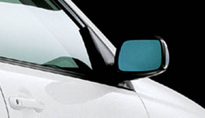 Outer mirror (lane clearing blue mirror)