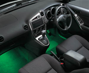 Foot lamp (driver's seat + suicide seat)