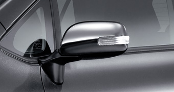 Plating door mirror cover