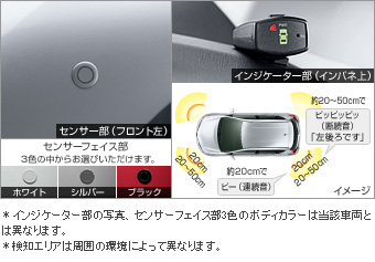 コーナーセンサー（ボイス４センサー） コーナーセンサー(ボイス４センサー（インジケーターキット）)(センサーキット)