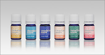 アロマブライト(エッセンシャルオイル(フレッシュローズマリー/ミントリフレッシュ/ラベンダースマート/シトラスキュート/ハーバルグリーン/フローラルフィールド))