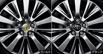 ホイールオーナメント(ゴールド/ブラック)