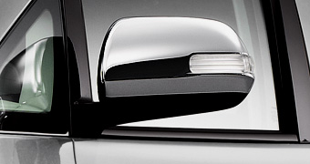 Plating door mirror cover