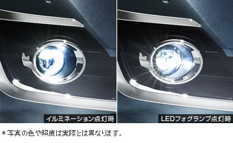 ＬＥＤフォグランプ(イルミネーション付（ホワイト）)