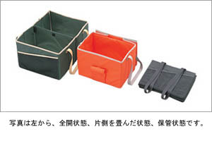 Convenience bag (black/ivy green/sunrise orange)