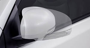 Automatic retractor bull mirror