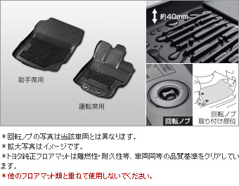 スノー・レジャー用マット(縁高・フロント)