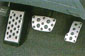 Aluminum pedal set