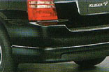 Rear bumper spoiler