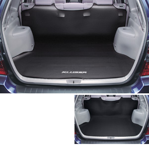 Reversible luggage mat