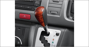 Wood pitch shift knob