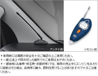 Remote start (standard type) remote start F/K substance (STD non multiple)