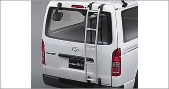 Rear ladder