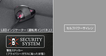 Automatic alarm set automatic alarm (self power siren) (besukitsuto non multiple)