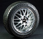 Aluminum wheel (BBS)
