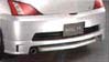 Rear bumper spoiler