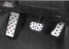 Aluminum pedal set