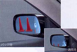 Reverse gearing mirror