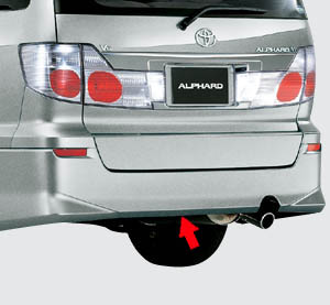 Rear aero bumper