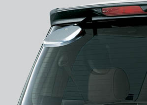 Plating rear under mirror cover