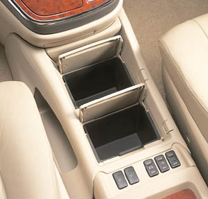 Floor console