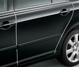 Door edge protector (stainless steel make 1 units set)