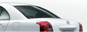 Rear sun shade (smoke type)