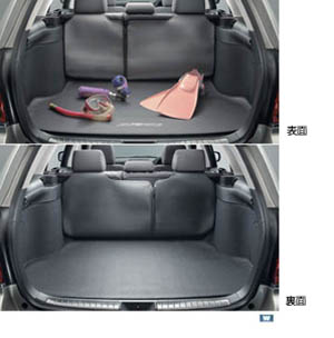 Reversible luggage mat